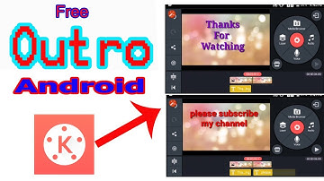 How To Make Cool OUTRO On Android |  kinemaster | AJ MAMUN360 |