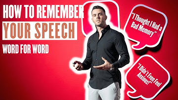 This Works Incredibly Well! Memorise Any Speech. Word For Word