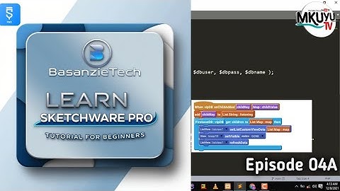 Sketchware Pro Tutorial For Beginners EPISODE 04A Kwa Kiswahili
