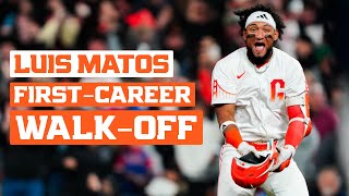 Information Every Angle of Luis Matos' Extra-Innings Walk-Off | San Francisco Giants Highlights News