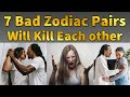 These Zodiac Signs can't live together they are bad zodiac pairs | The magical Indian