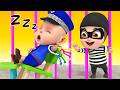 Oh No! The Thief Is Escaping 😱 Baby Police Chase 🚓 | Nursery Rhymes &amp; Kids Song
