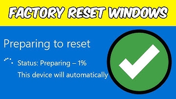 How to Factory Reset Your PC Windows 10 & 11 | Quick & Easy Method (2025)