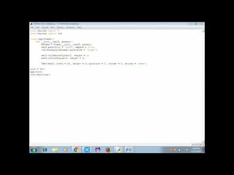 Python tkinter in Tamil-20 Sizegrip in python