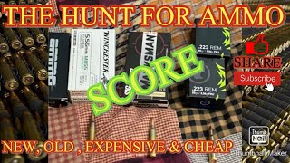 THE HUNT FOR AMMO. ESTATE SALE SCORE !