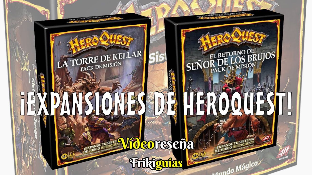 Comprar expansión Heroquest La Luna del Terror de Hasbro