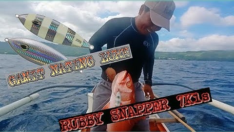 Jigging Ep.2 Ruby Snapper | 200m of Depth | Vertical Jigging