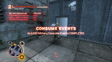 Prototype PC - All Easy Military Consume Events Walkthrough