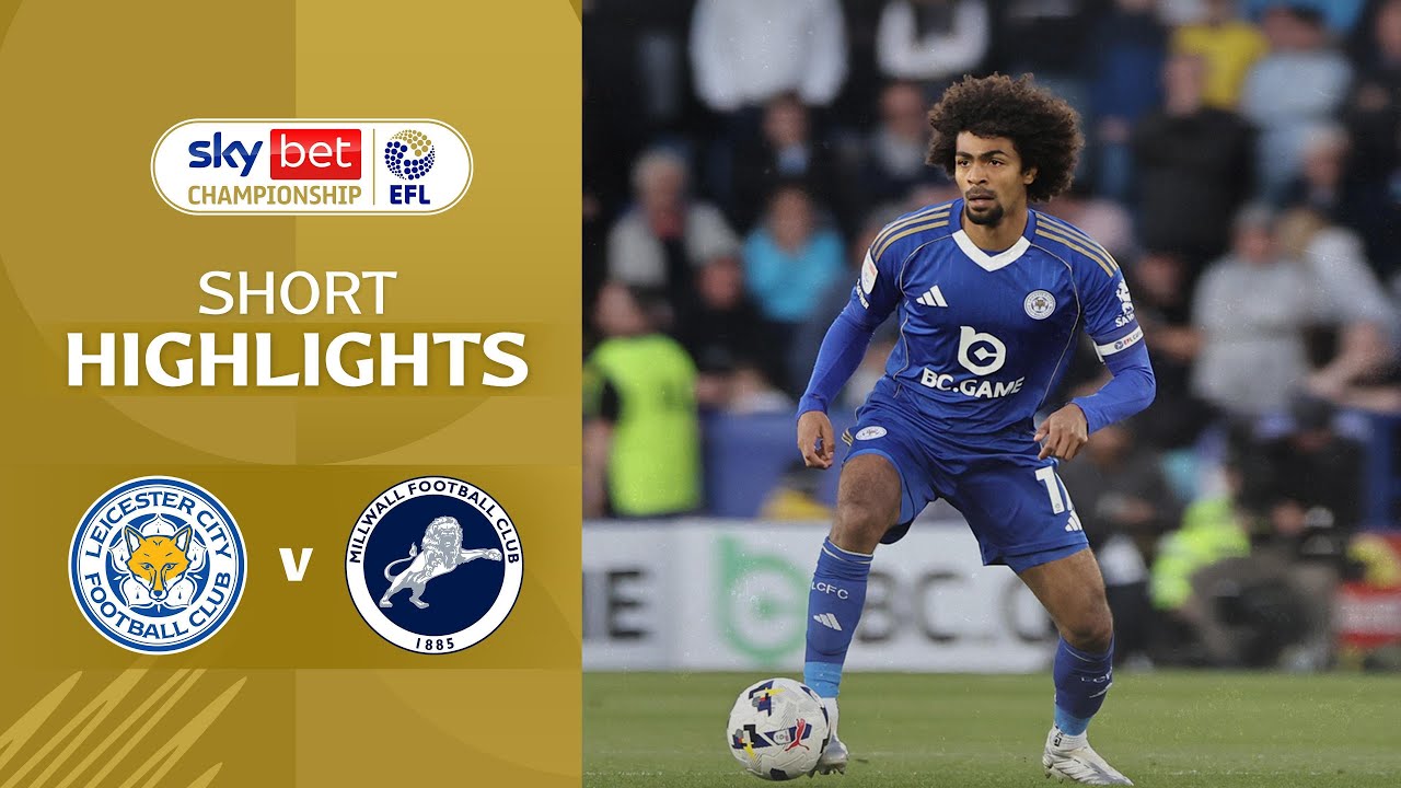 [Highlight] EFL Championship : Leicester City vs Millwall (25-04-69)