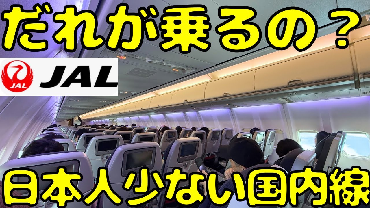 【日本の国内線なのに...】国際線の雰囲気を味わえるJAL便を利用して東京に移動すると...