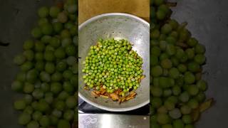 green peas healthy snack ? పచ్చి బఠాణి తో చేసిన..greenpeace foodie