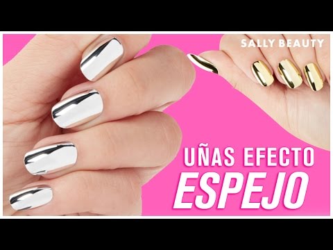 Detalle 13+ imagen como aplicar el efecto espejo en uñas acrilicas -  