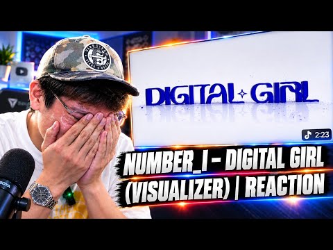 Number_i - DIGITAL GIRL (Visualizer) | REACTION 