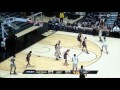 Army Women's Basketball: Lena' Hicks Open Layup vs. Bucknell 1-2-17