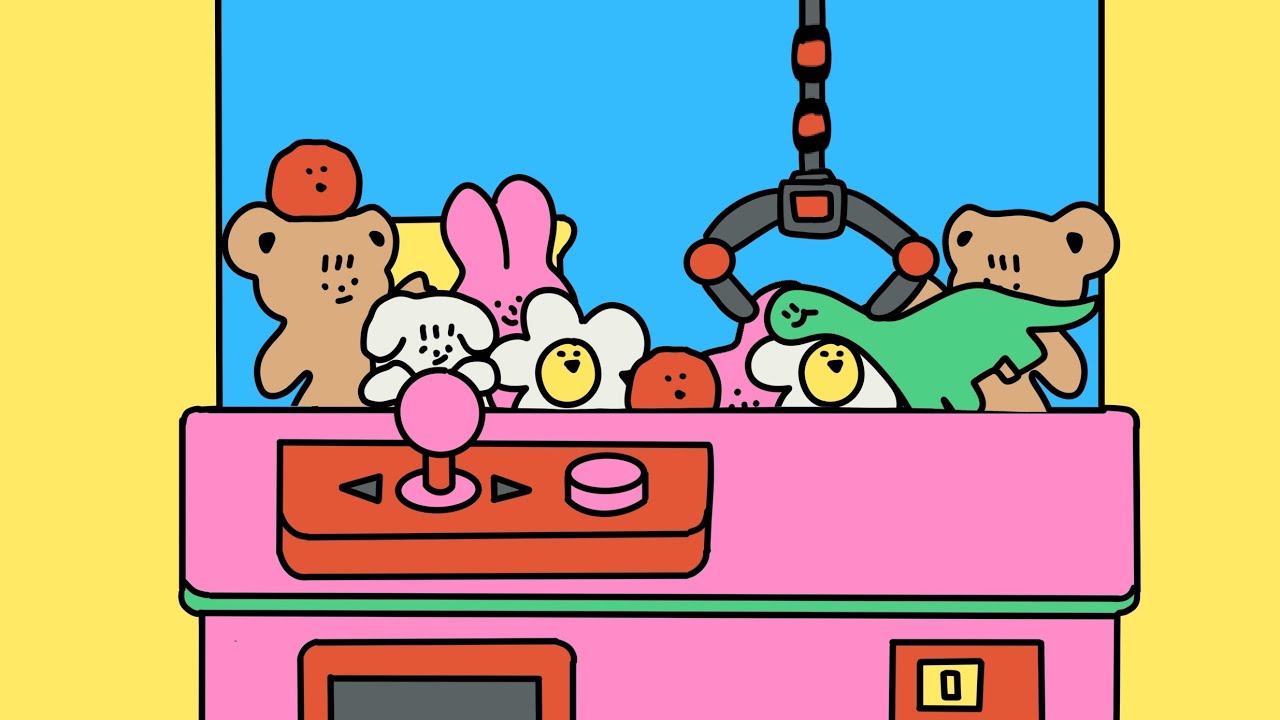 아이패드 드로잉 움직이는 gif 인형뽑기1