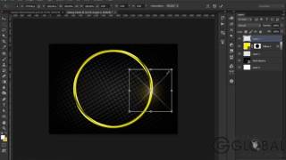 How to make a metallic circle in Photoshop