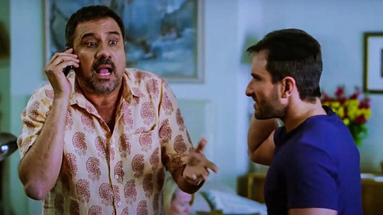 Boman Irani Bluffs About Saif's Girlfriend | Cocktail Movie Comedy Scene| Saif Ali Khan |Hindi Movie