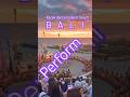 BALI KECAK DANCE PPERFORM