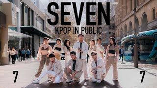 [ONE TAKE | KPOP IN PUBLIC] Jung Kook (feat. Latto) - SEVEN (세븐) Dance Cover + Choreo || Australia