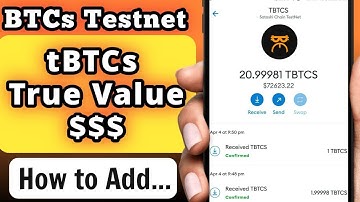 What is tBTCs?? Satoshi BTCs Chain TestNet Launch Explained - CORE Mining