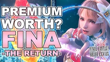 How to Use Fina -The Return-! | Final Fantasy Brave Exvius - Unit Reviews, Guides, no Rotations