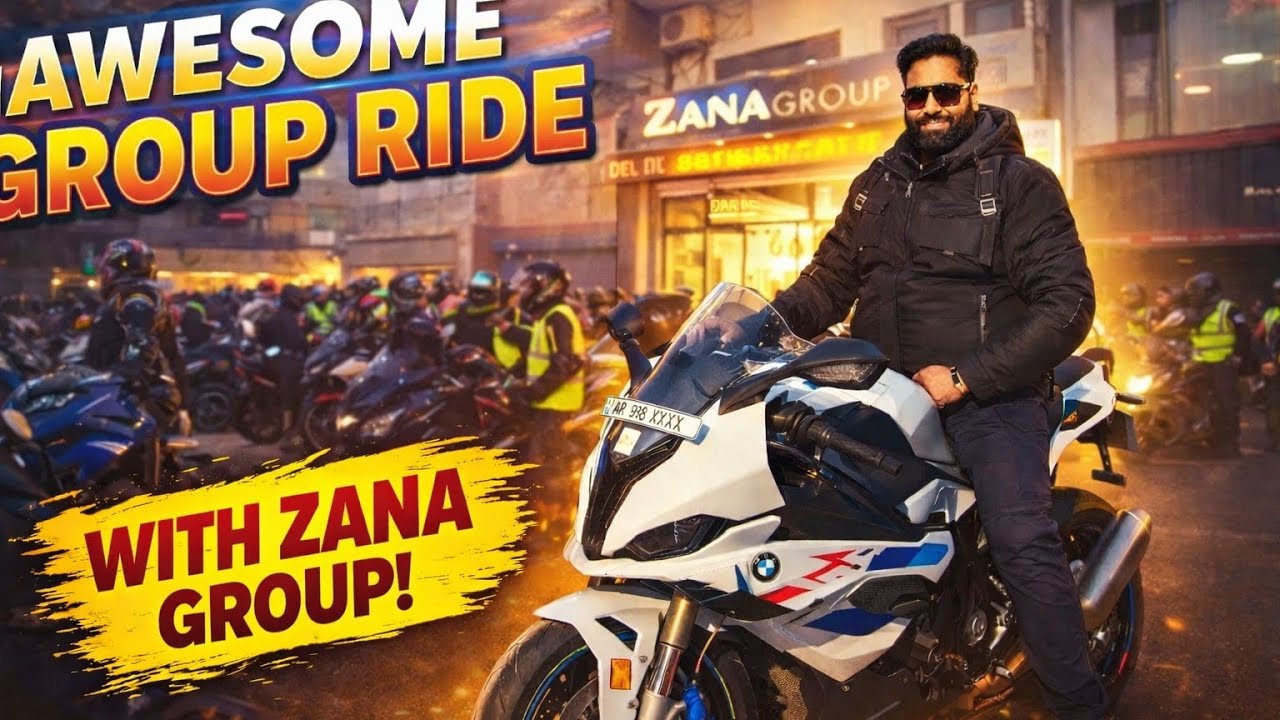 GROUP RIDE WITH DELHI BIKER GROUP 🏍️🔥 | AWESOME RIDE ❤️❤️