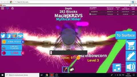 Completing quests in candy land part 5 (Mining simulator)