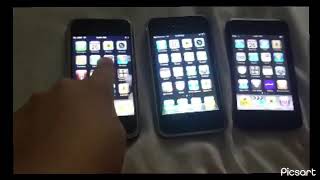 iPhone 2G vs iPhone 3G vs iPod touch 1g vs iPod touch 2g