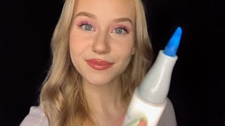 ASMR | Drawing You a New Face (Personal Attention, Mic Brushing, Soft Spoken) screenshot 4