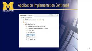 CIS 476 Bridge Pattern