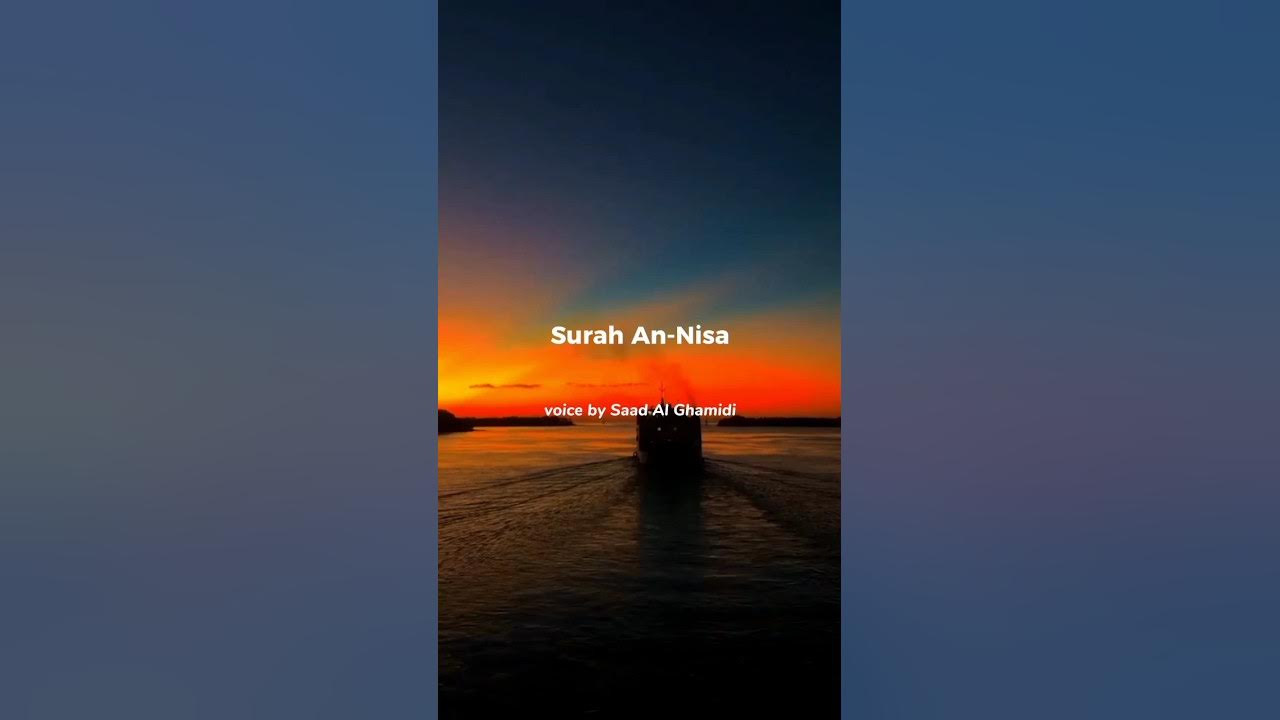 Q.S An-Nisa : 48|Saad Al Ghamidi #quran #ngaji #alquran #islamicseries #shorts Q.S An-Nisa : 48|Saad Al Ghamidi #quran #ngaji #alquran #islamicseries #shorts