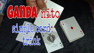 Subukan mo ang card trick na to Simple pero mabisa/tagalog tutorial/ECO Tv