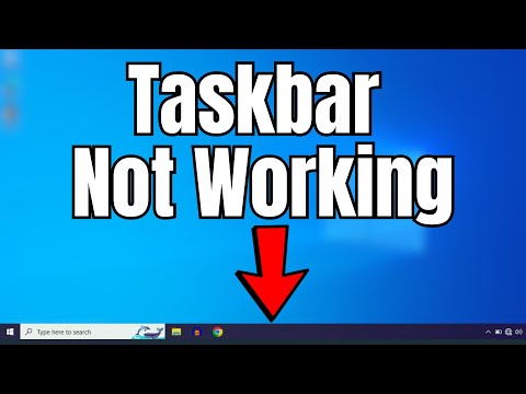 Taskbar Not Working in Windows 10 Updated 2024 by Tech White