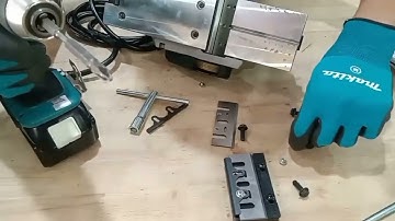 Cách Tháo Lắp & Canh Chỉnh Lưỡi Bào Đơn Giản Tại Nhà #Makita #Shorts