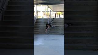 Skaters feel my pain 😨 #pain #falling #handrail #skateboarding #fyp #brutal #slam