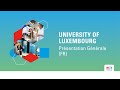 Pourquoi étudier à l'Université du Luxembourg ?