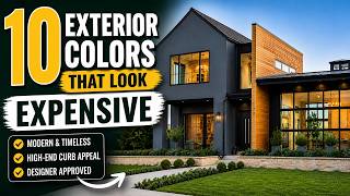 10 Modern Exterior House Colors That Make Any Home Look Expensive