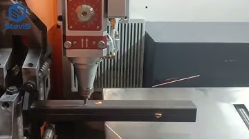 [SteviS Laser] New type square pipe laser cutting machine with economical automatic loading system