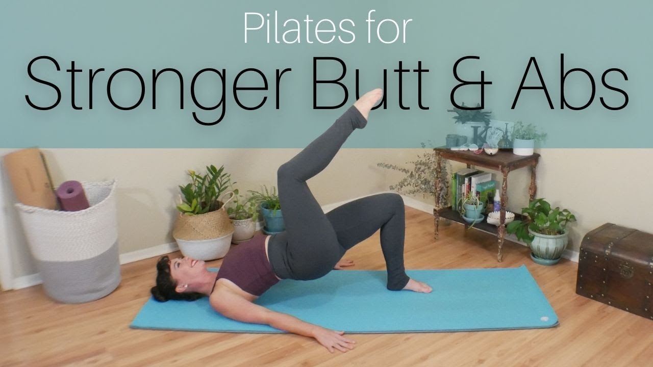 20 Minute Pilates Mat Workout | Strengthen Your Abs Butt & Thighs | Beginner Pilates