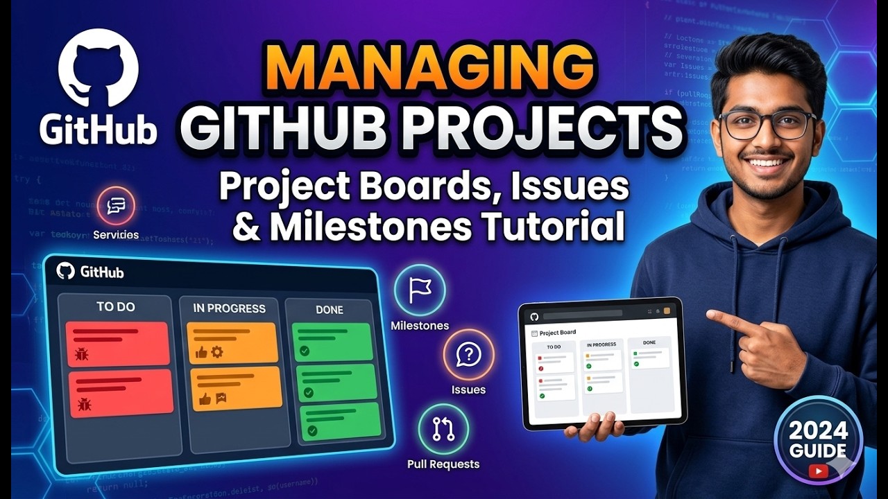 Managing GitHub Projects - YouTube