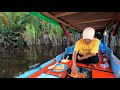 Mancing langsung masak udang goreng oseng mentega di perahu