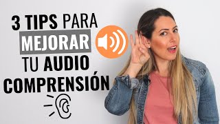 3 Easy TIPS to Improve Your Spanish Listening | What to do if Native Spanish Speakers Speak too Fast
