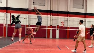 nvva scrimmage 1/17 - me cam val dhong vs dalton casey nina christian, last game