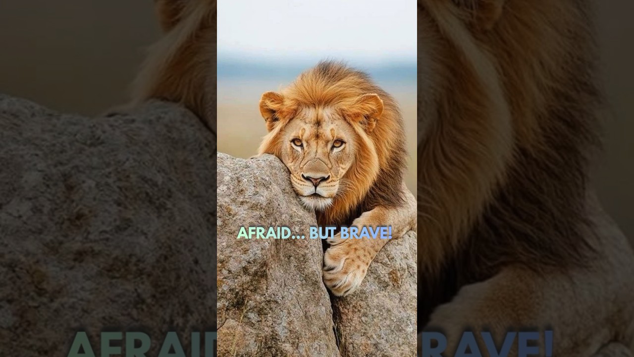 The Lion Who Found His Courage 🦁 | Kids Motivation Story #story #lion