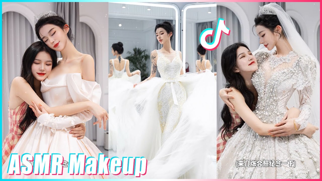 Mitsuisen☘️Aesthetic ASMR Makeup Tutorial✨Best satisfying makeup asmr🍃Beauty Secrets🌿206