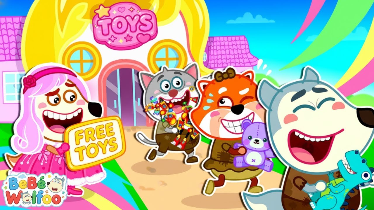 Bebé Wolfoo | ¡Juguemos juntos, todos tienen juguetes! | Dibujos animados para niños