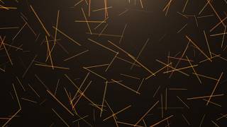 4k Brown sticks spinning effect | Free abstract motion background video effect 2160p