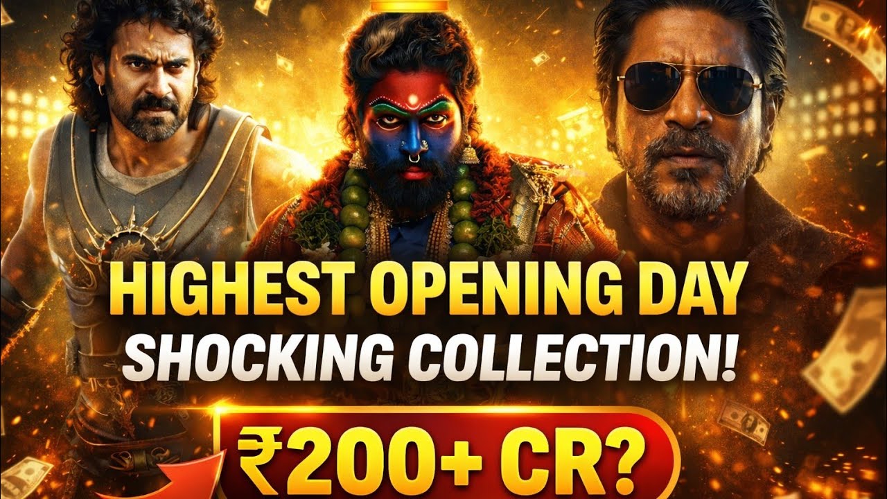 😱Highest 1st Day Box Office Collection in Bollywood History 🚀
