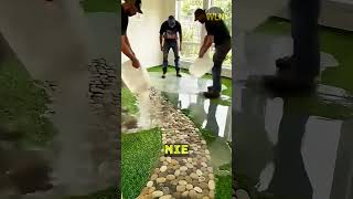 They Put Grass In His Living Room 