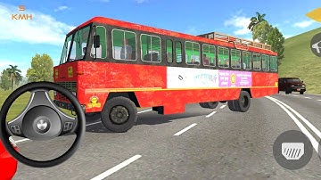 Indian Sleeper Bus Simulator 3D Village Route Bus Games - Bus Wala Game - Android Gameplay |